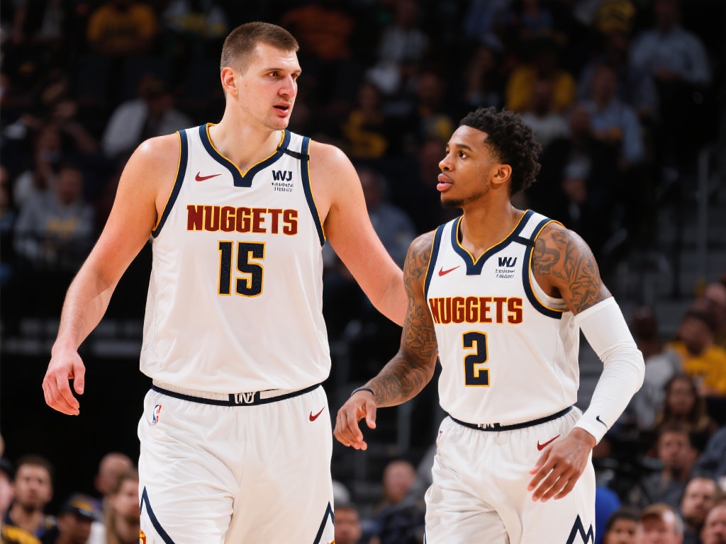 围绕核心球员约基奇与穆雷进行布局
掘金