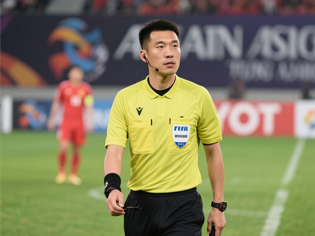 马宁，近年来在亚洲赛场上频繁亮相，他的出