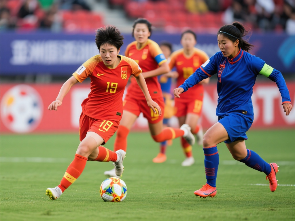 中国女足对阵蒙古女足：胜利已成定局？